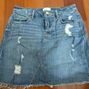 Denim skirt